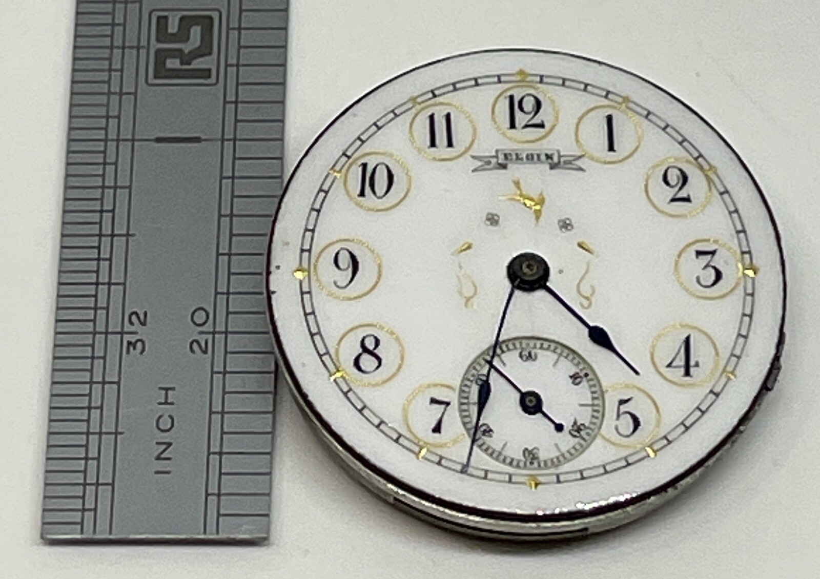 ELGIN POCKET WATCH MOVEMENT 1891 0s 11 Jewels Runs