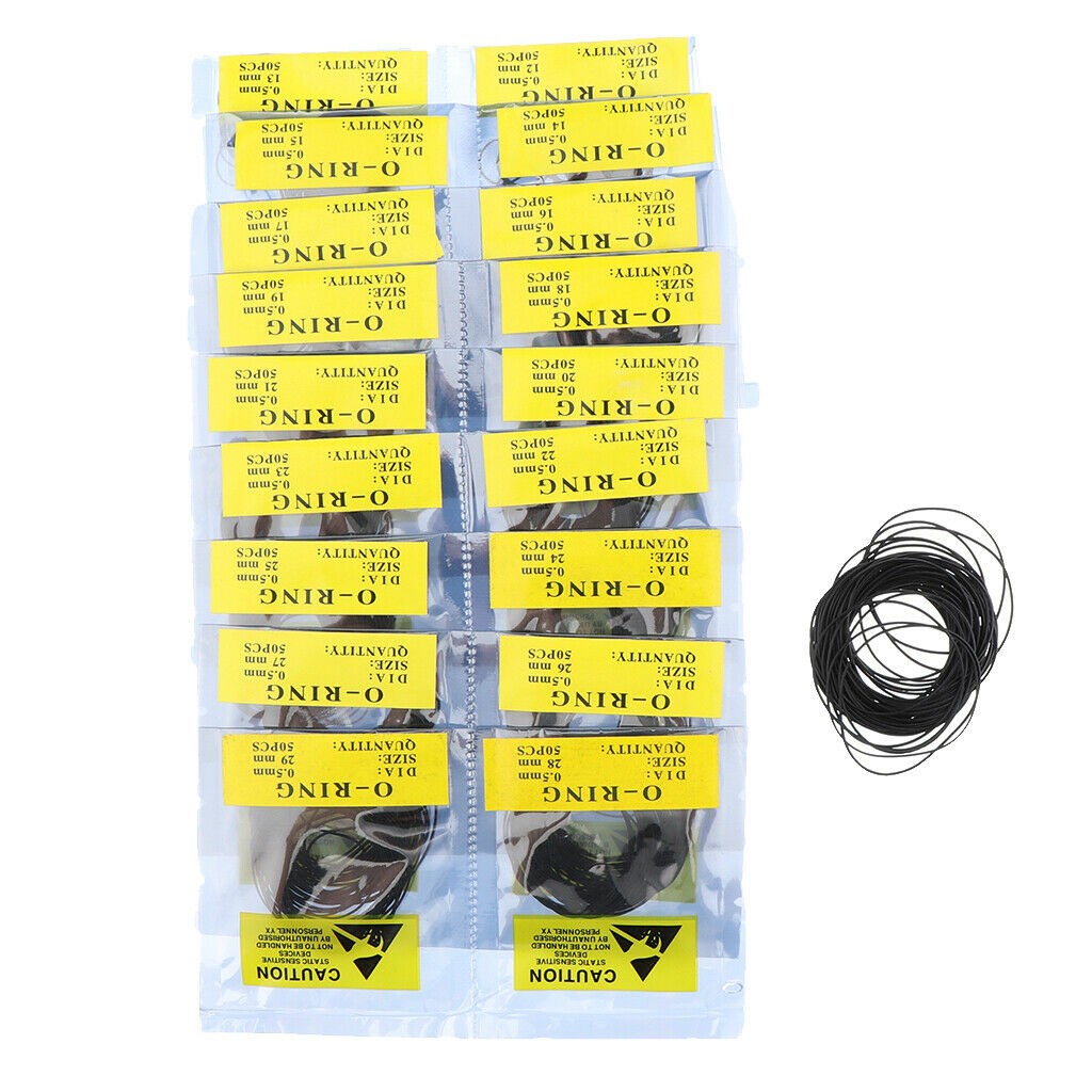 0.5/0.6/0.7MM Waterproof Rubber Gasket Seal O-Ring Watch Back Case Repair Tools
