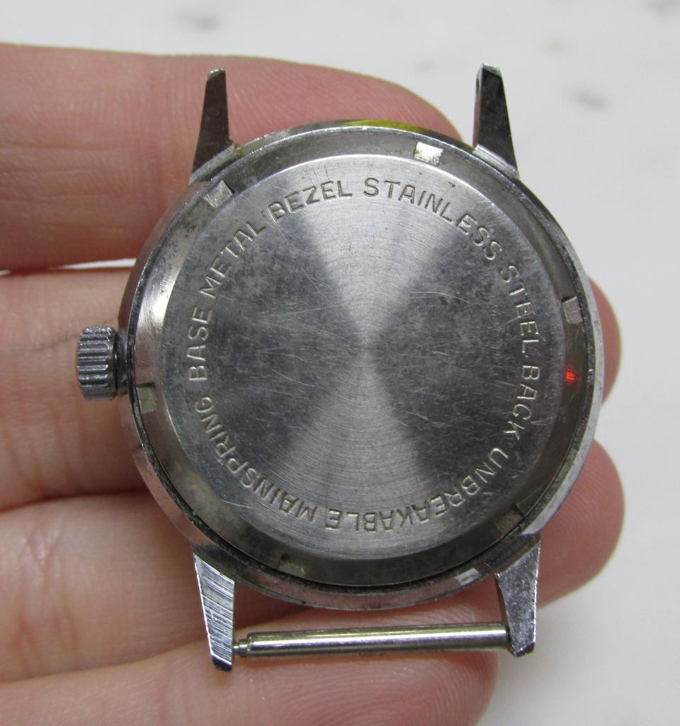 Vintage Pierre Jacquard Men’s Watch Movement & Dial; 17 Jewels ~ 2-C182