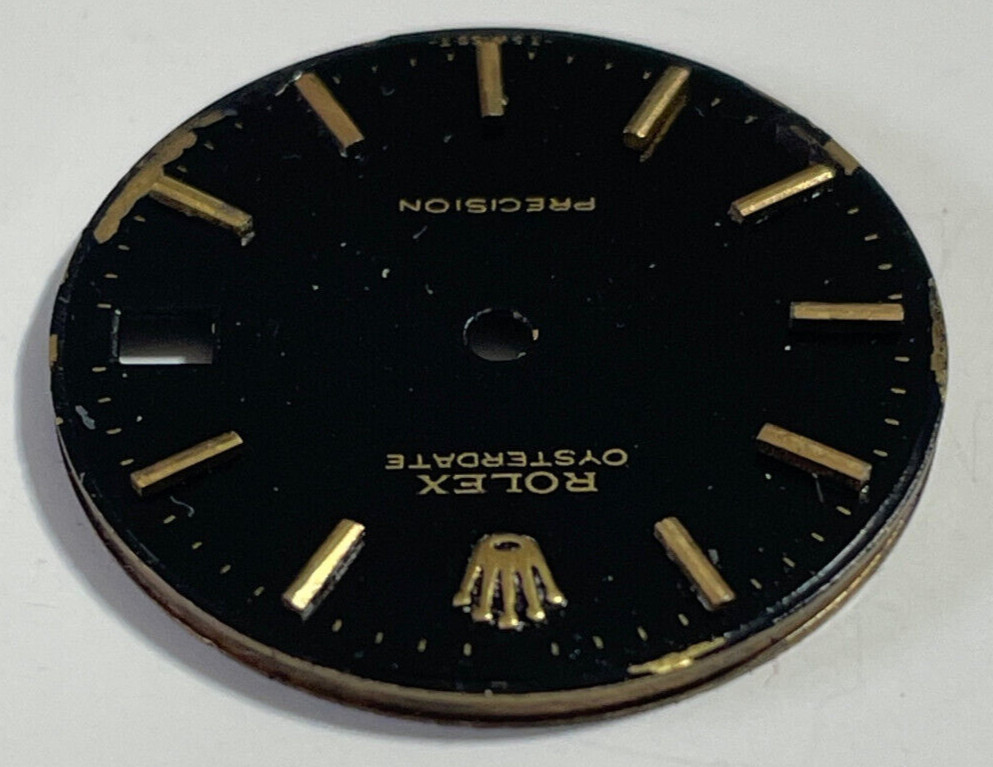 Vintage Rolex Oysterdate Precision Watch Dial For 6466