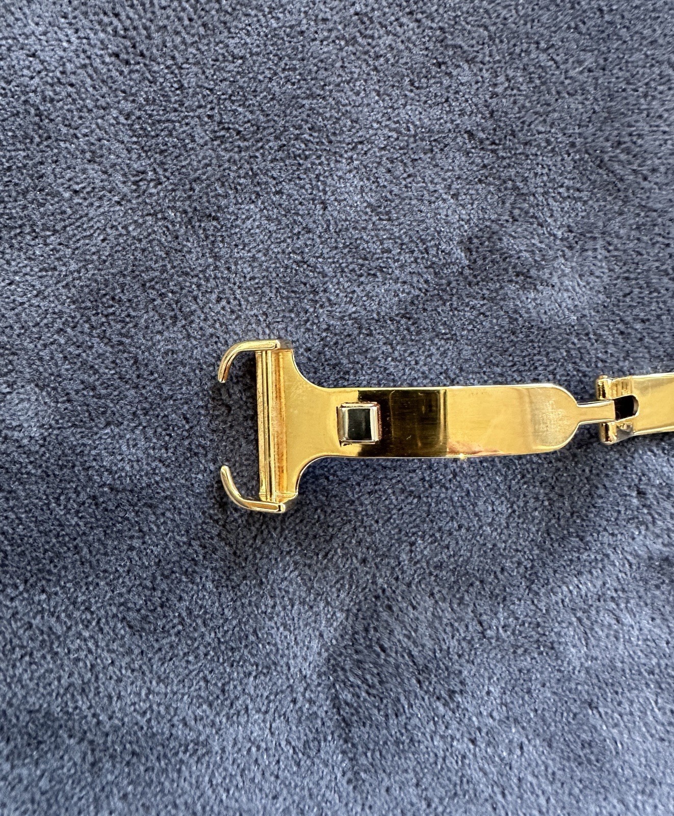 Cartier Watch Buckle 18ct Yellow Gold Vermeil Folding Deployant Clasp 16mm