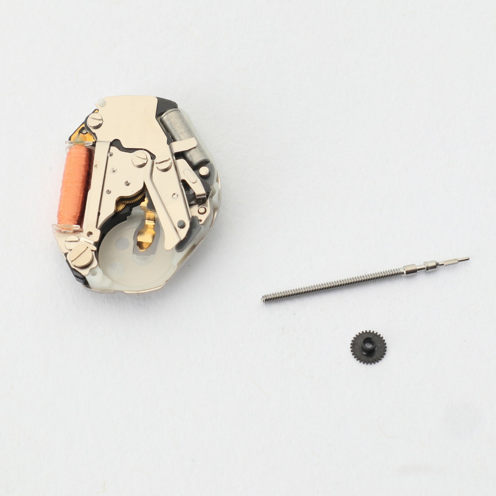 Miyota 6¾ x 8″‘ Cal. 2030 3 Hands N.O.S. Watch Movement w/ Stem New (G3D2)