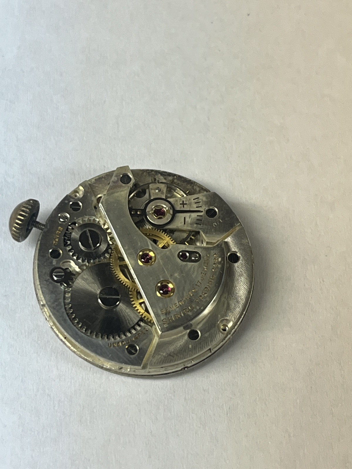 Vintage Hidex 17J Wristwatch Movement AS 1187