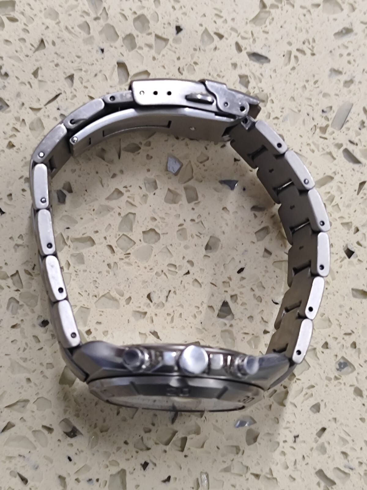 Orient Orient TD08-C TITANIUM Chronograph 100m Diver Working Used
