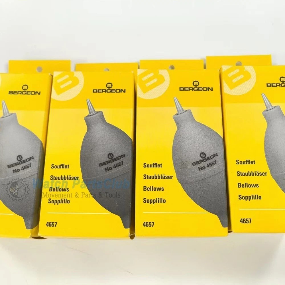 Bergeon 4657 Rubber Dust Blower PVC Nozzle Watch Repair Precision Cleaning Tool