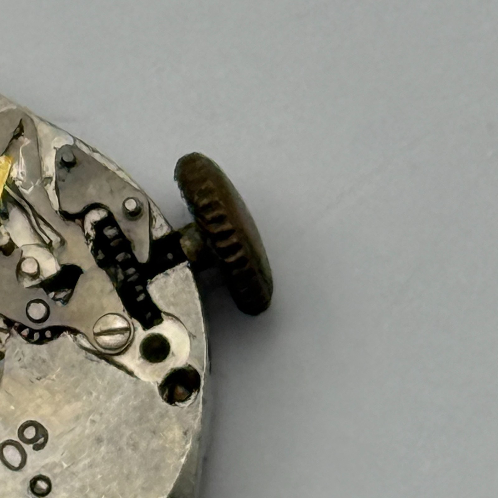 FHF 60 Watch Movement Swiss Manual Wind Vintage Parts Repair 15.3mm