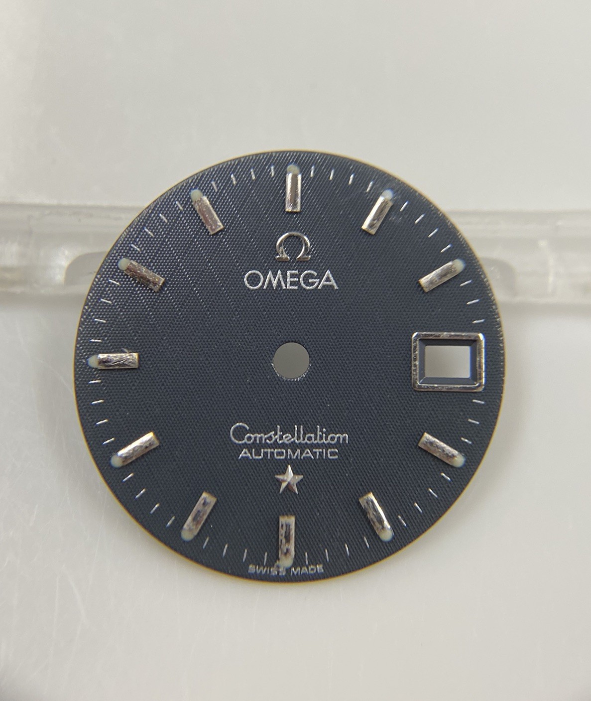 Original NOS Omega Constellation 20.50mm Navy Blue Dial