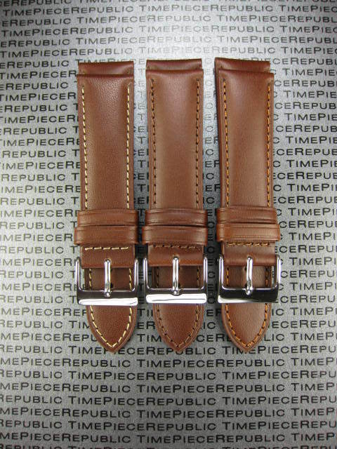 New 20mm Dark Brown CALF LEATHER STRAP Watch Band IWC PILOT Top Gun PORTUGUESE 3
