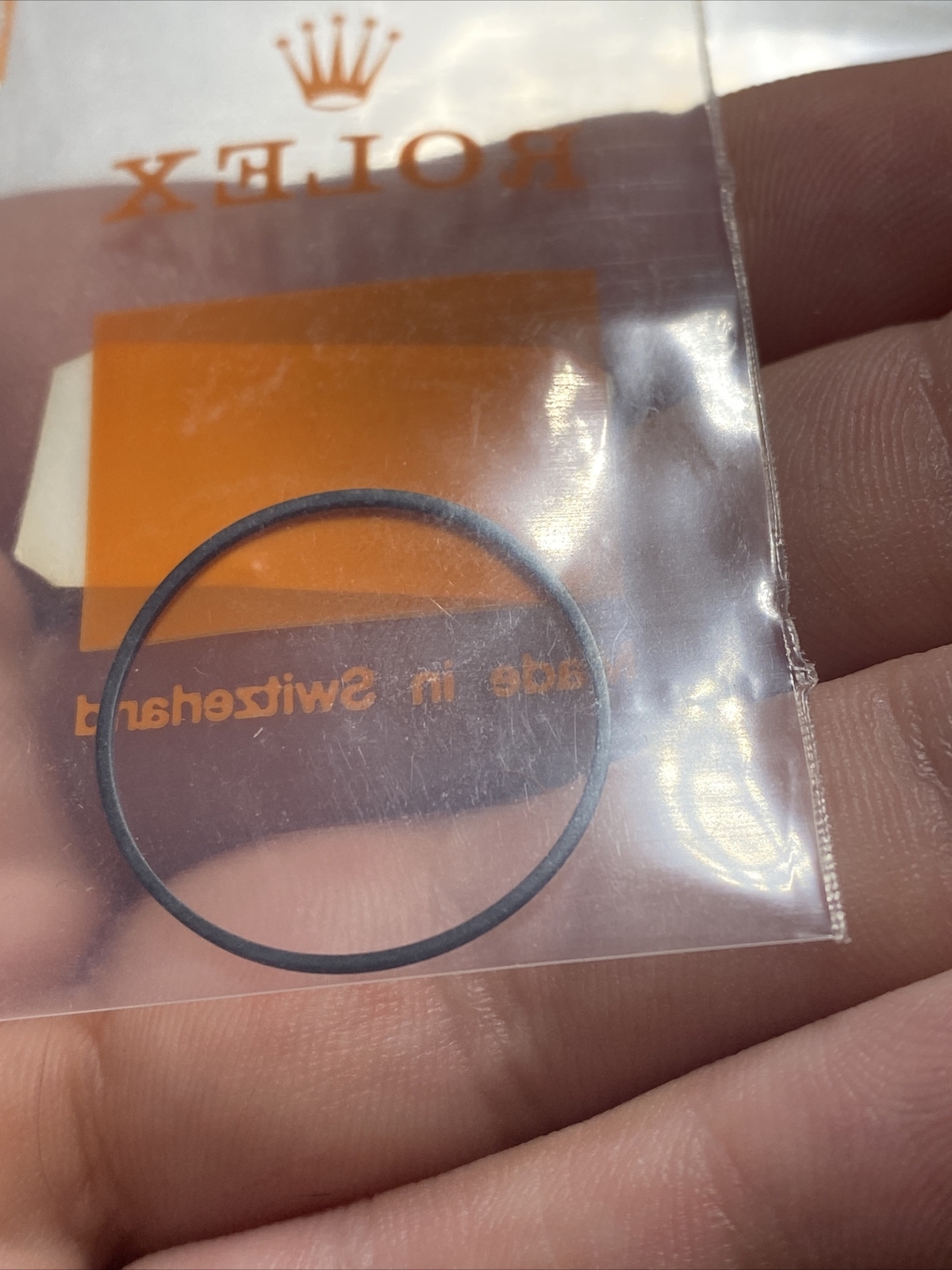 ONE Genuine Rolex Gasket 29-213-66 For Case Back O Ring NOS Open Package Part