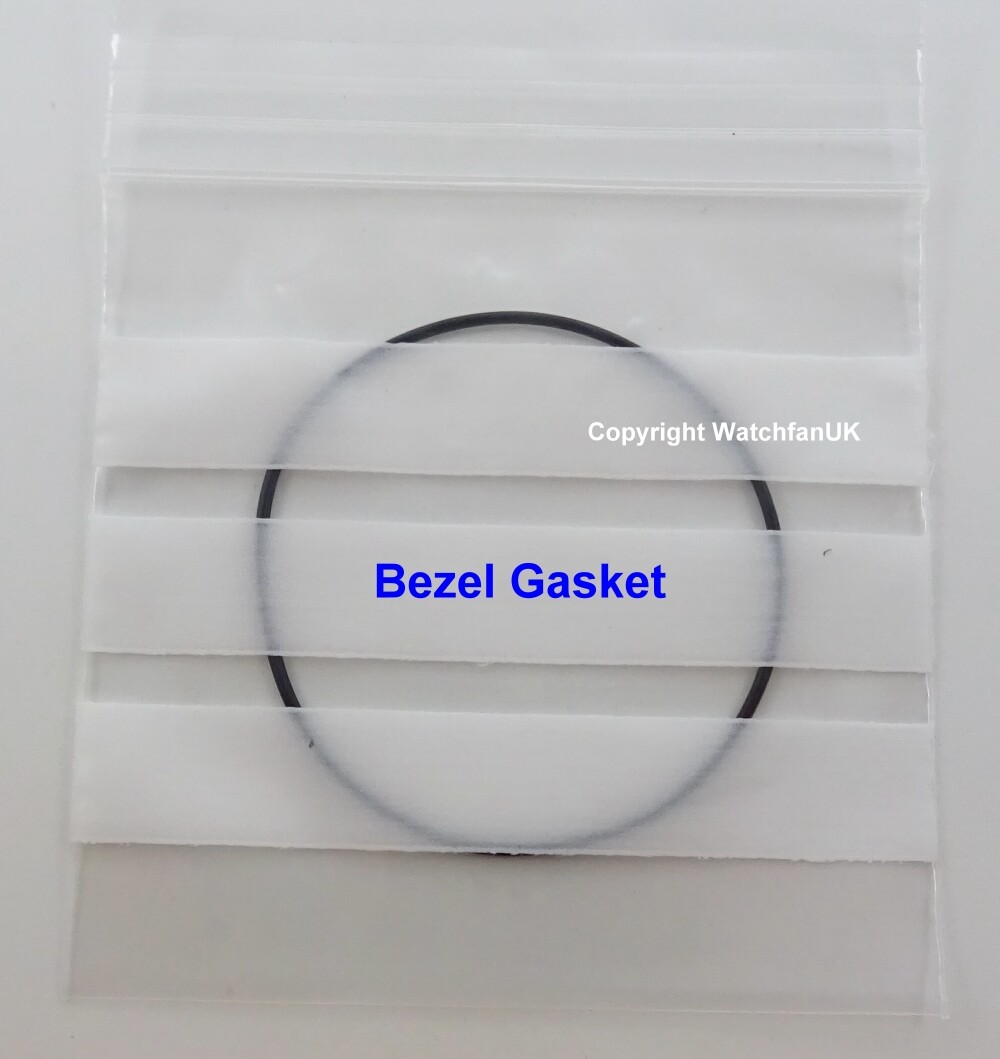 Bezel + Caseback Gasket Set For 6309 6306 6105 Large Seiko Divers