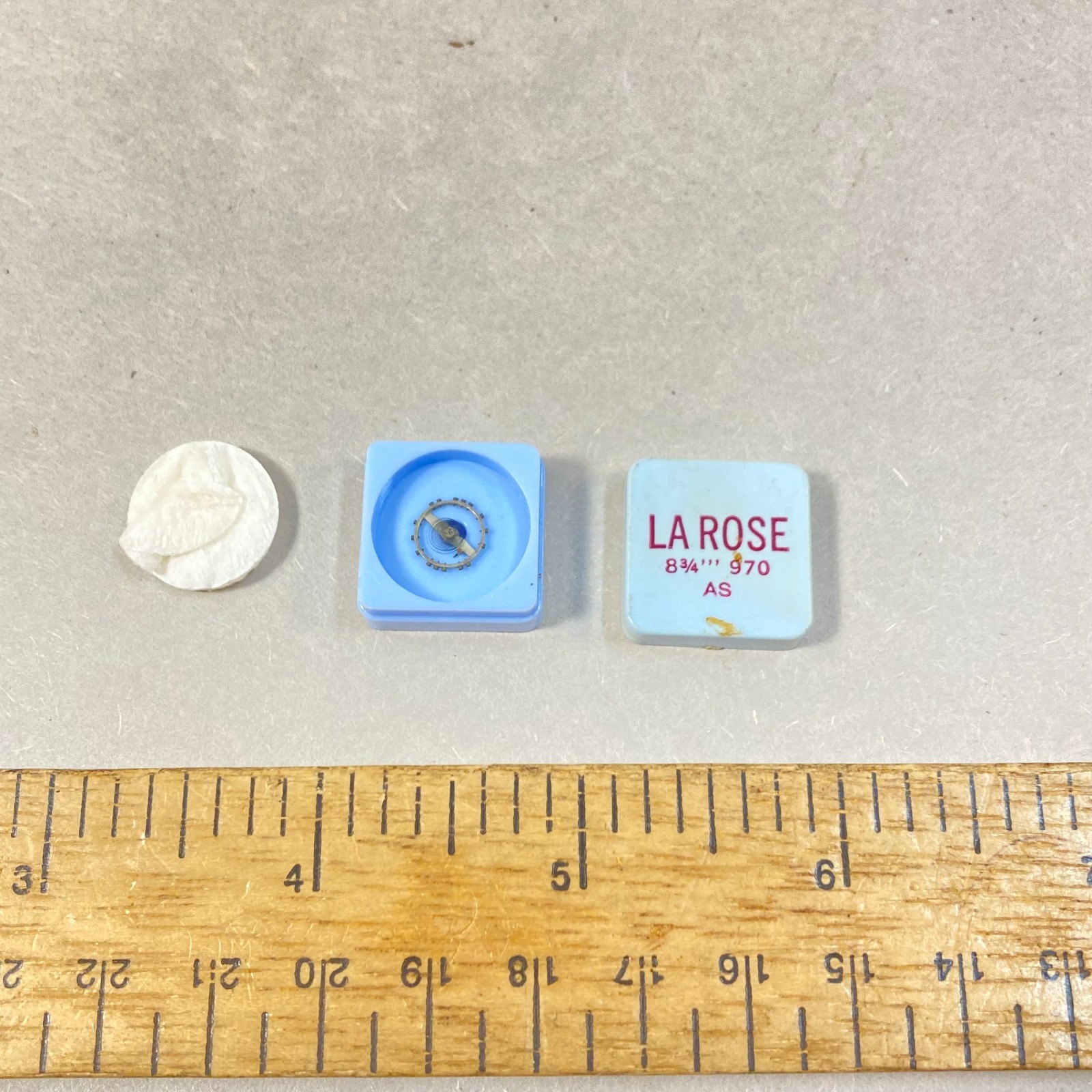 Vintage LaRose Balance Complete 8 3/4″‘ 970 AS Swiss Parts or Repair