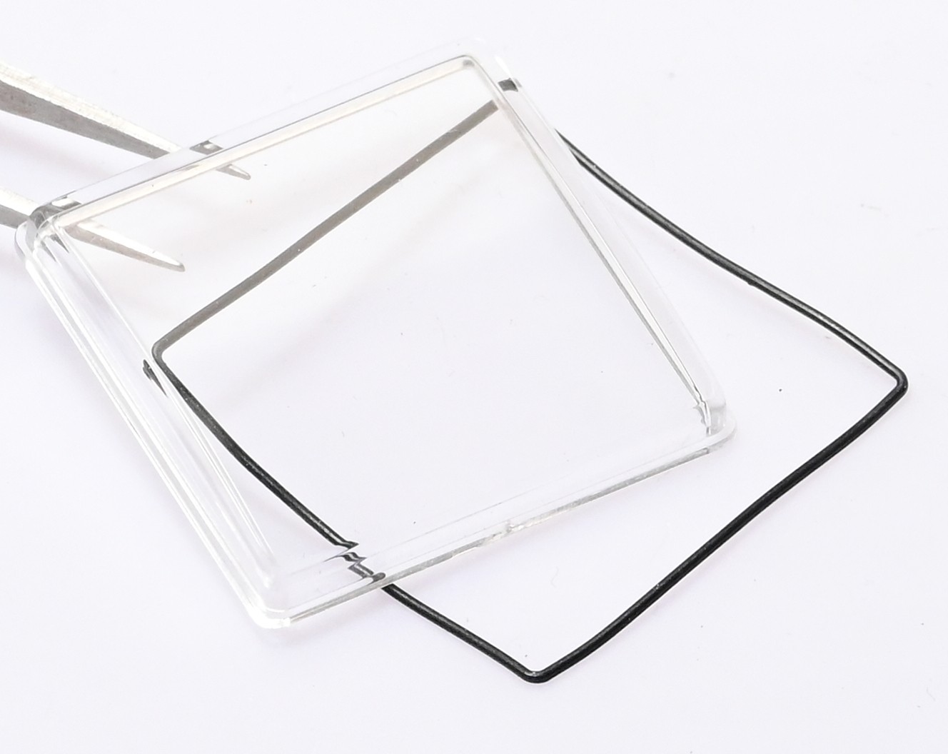 Crystal Glass + Gasket Watch Replacement Acrylic Plastic For Tag Heuer Monaco