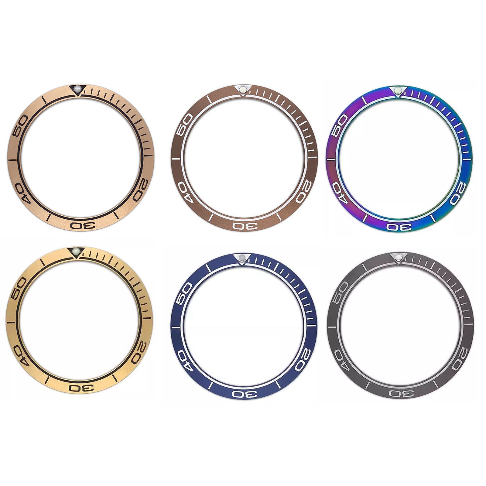 38mm Ceramic Watch Bezel Insert for Seamaster 300 Series Digital Outer Bezel