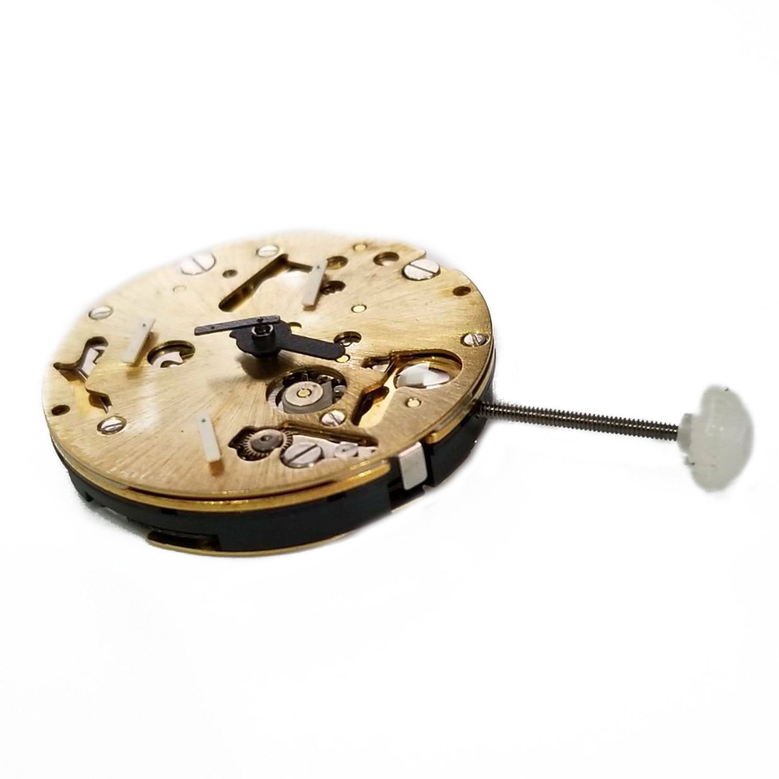 Replacement High Quality 6 Hands Watch Quartz Movement White/Gold For ISA 9232 S