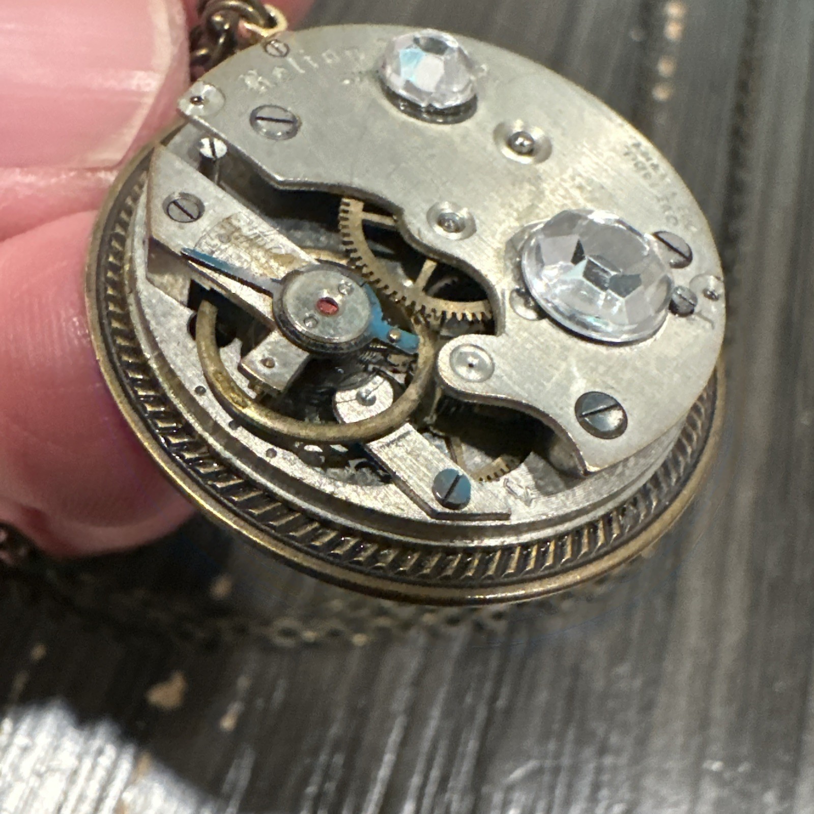 Vintage Relion Watch Movement Repairs Parts Watchmaker Jewels Spares