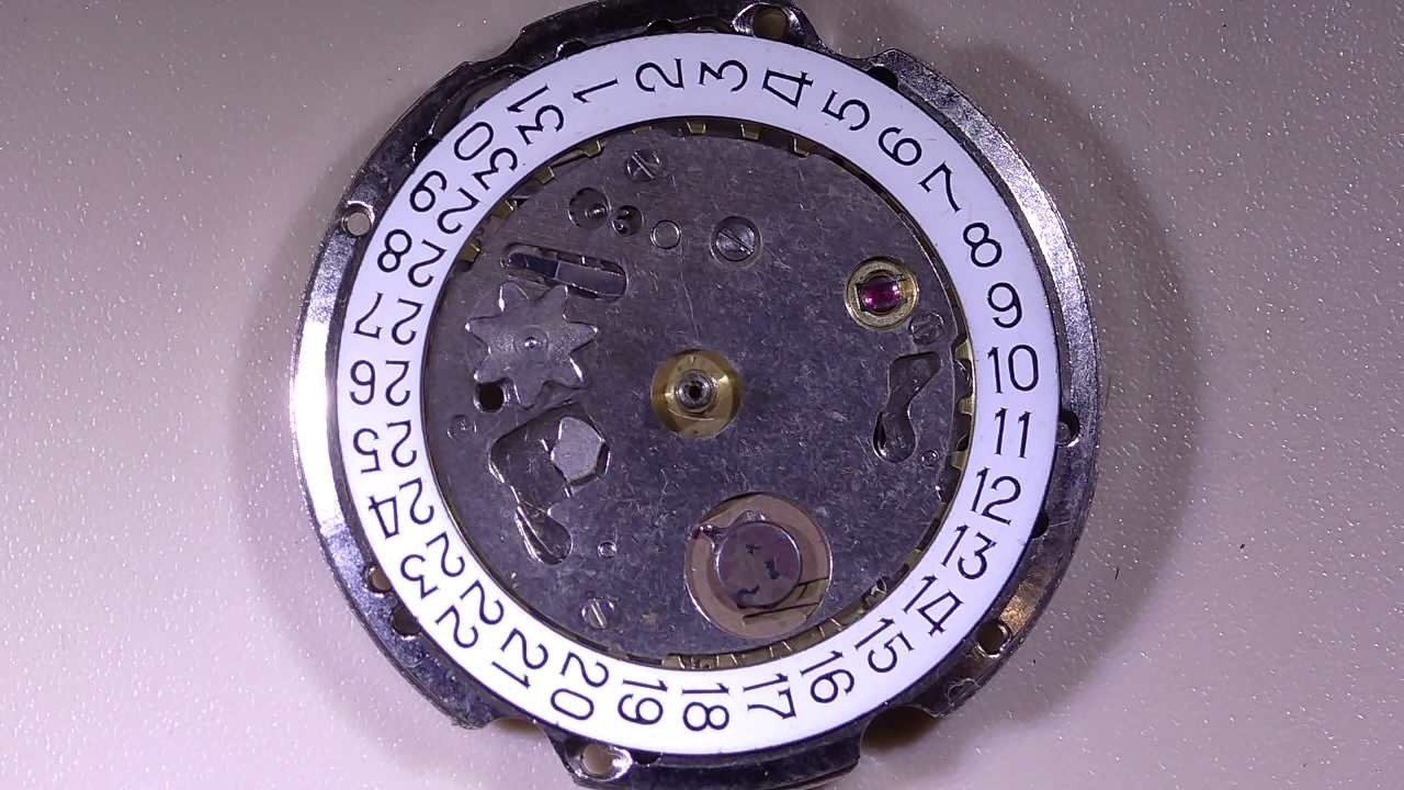 Ancienne Platine De Mouvement Montre Incomplete Cal. FE 4612