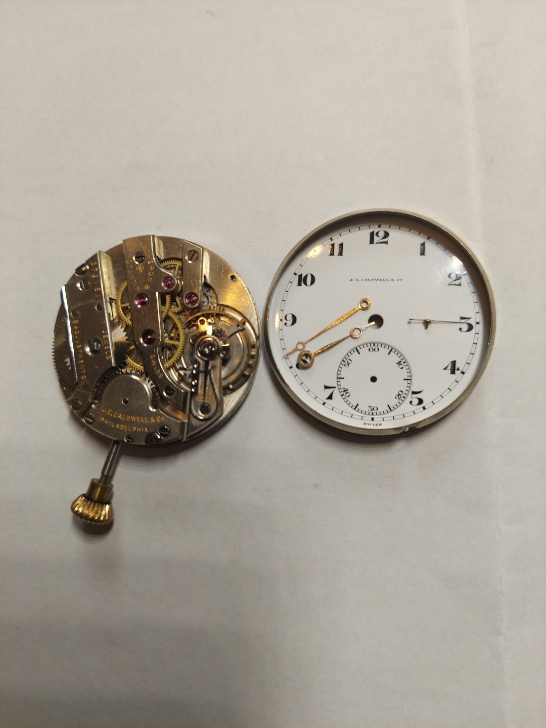 Vacheron Constantin Collectible P.W.Movement For J.E.CALDWELL Wolfs Teath Mens