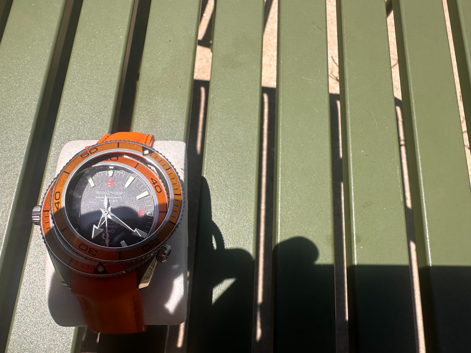 Omega Seamaster Planet Ocean Orange Bezel Cal 2209.50