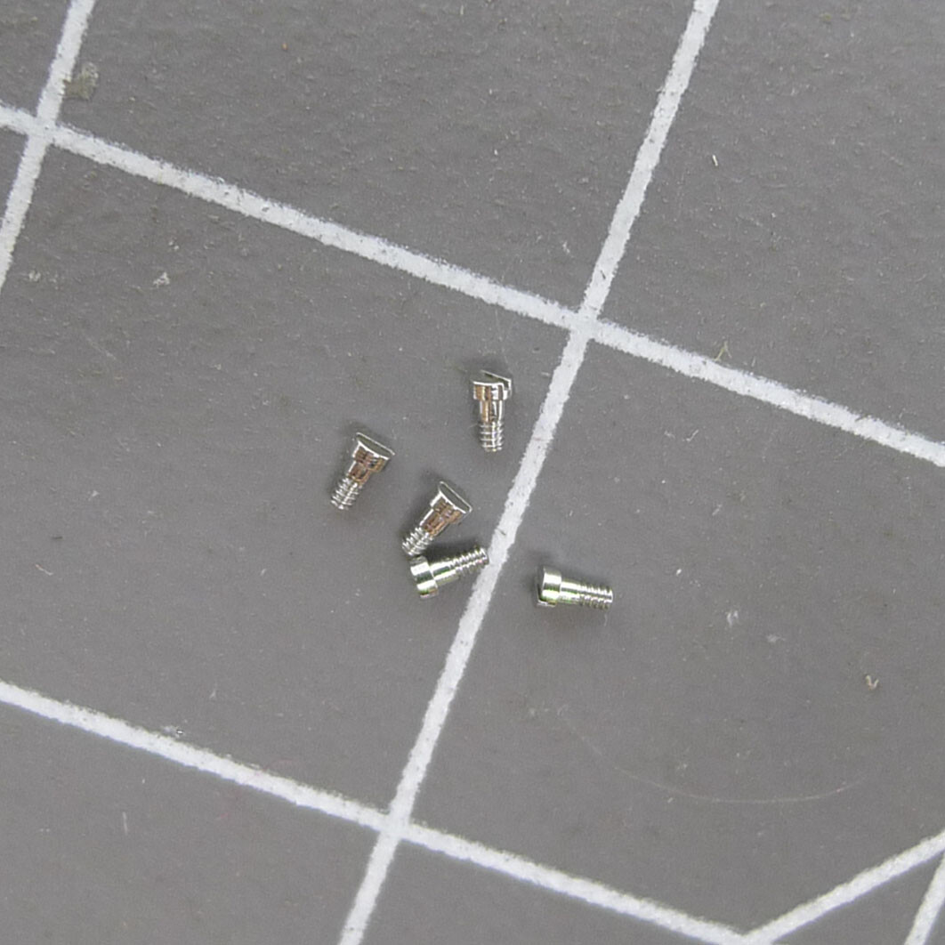 3 PIECES 3135-5452 Screw for Hairspring Bridle Replacement for RLX 3135 Movement