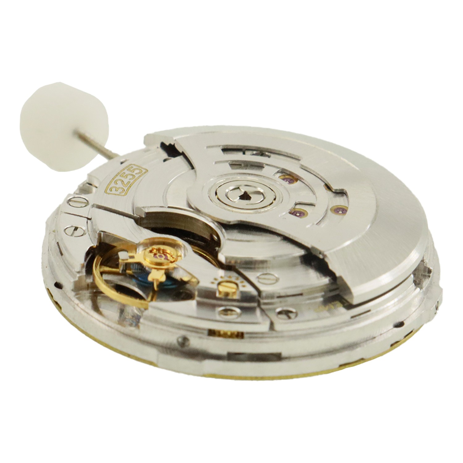 3255 Automatic Mechanical Movement Dual Calendar 31 Jewels Blue Balance Wheel US