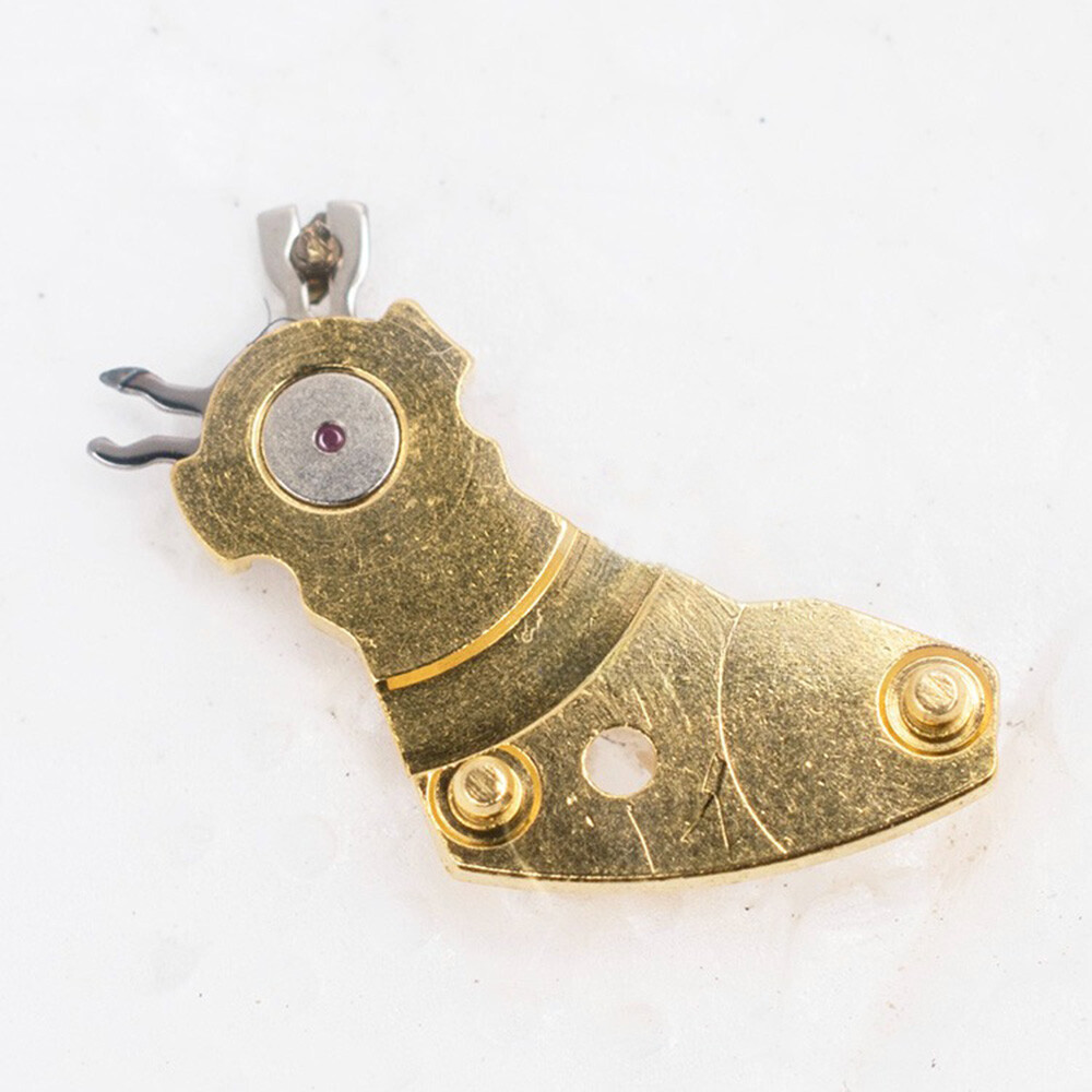 New Golden Splint of Balance Wheel for ETA2660 ETA2661 Movement Watch Part