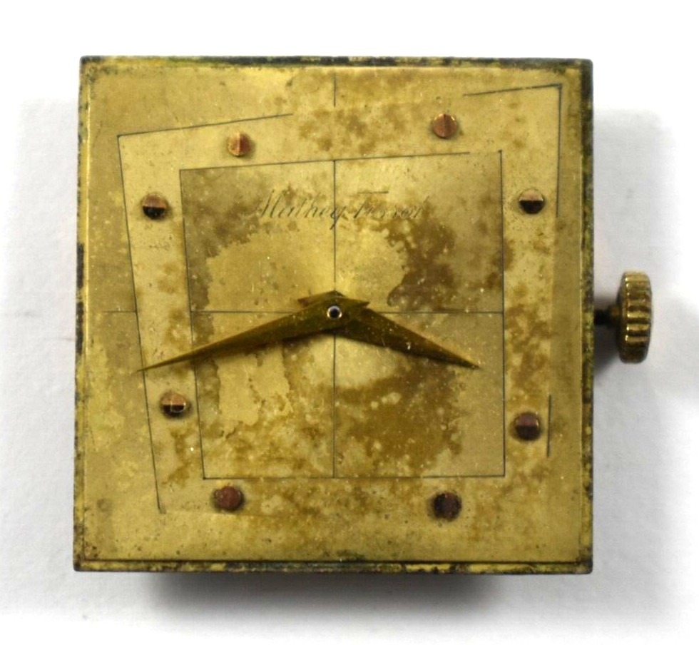 Vintage Swiss Made Mathey-Tissot Manual Wind 17J Wrist Watch Movement lot.fm