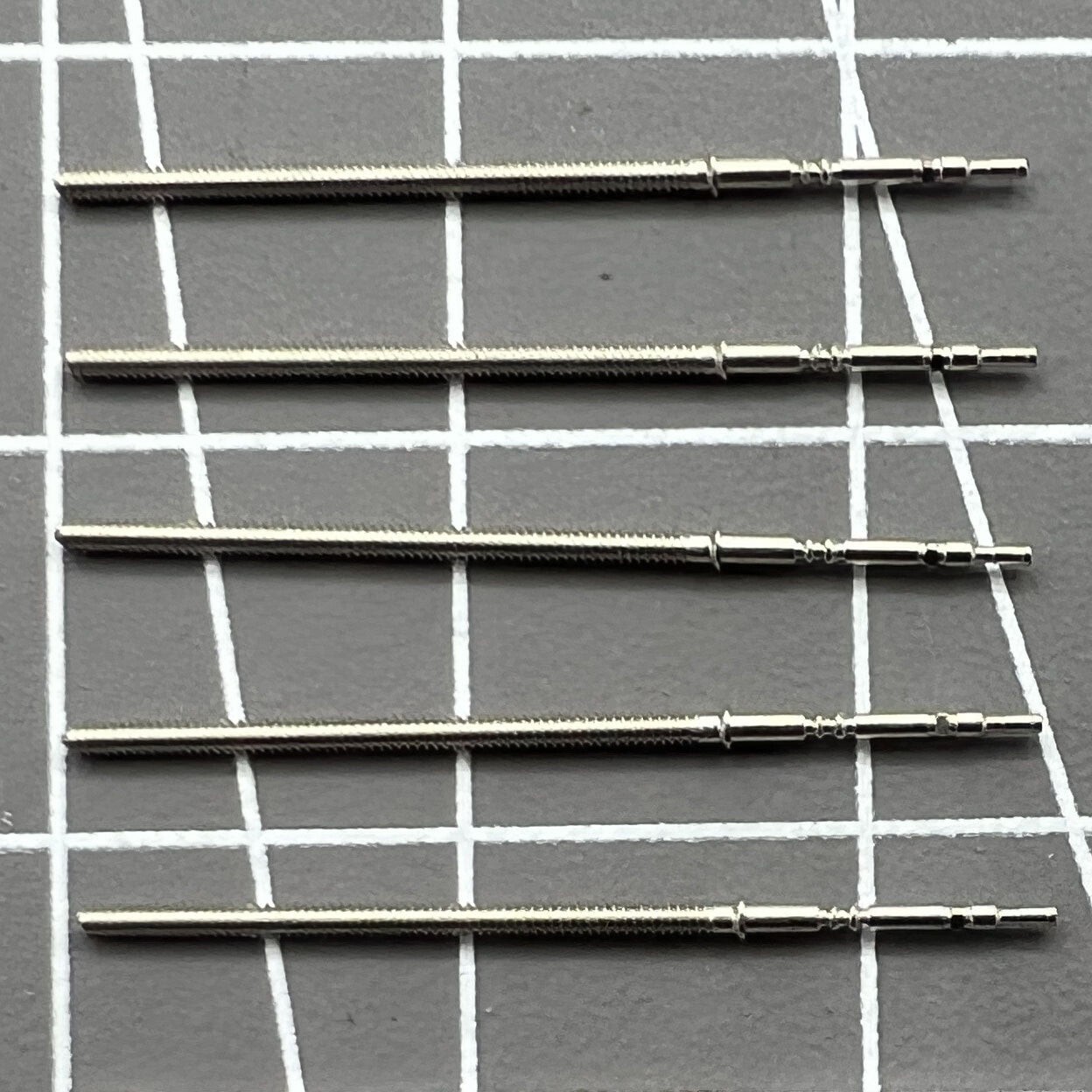 5PCS Pack Watch Winding Stems Replacement for PE90 Movement Watch Parts