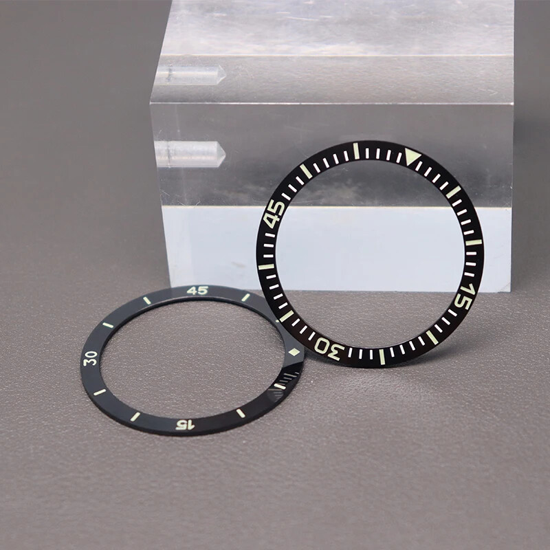 37.8mm Ceramic Bezel Insert Watch Parts Rings Men’s Accessories For 40mm Seiko