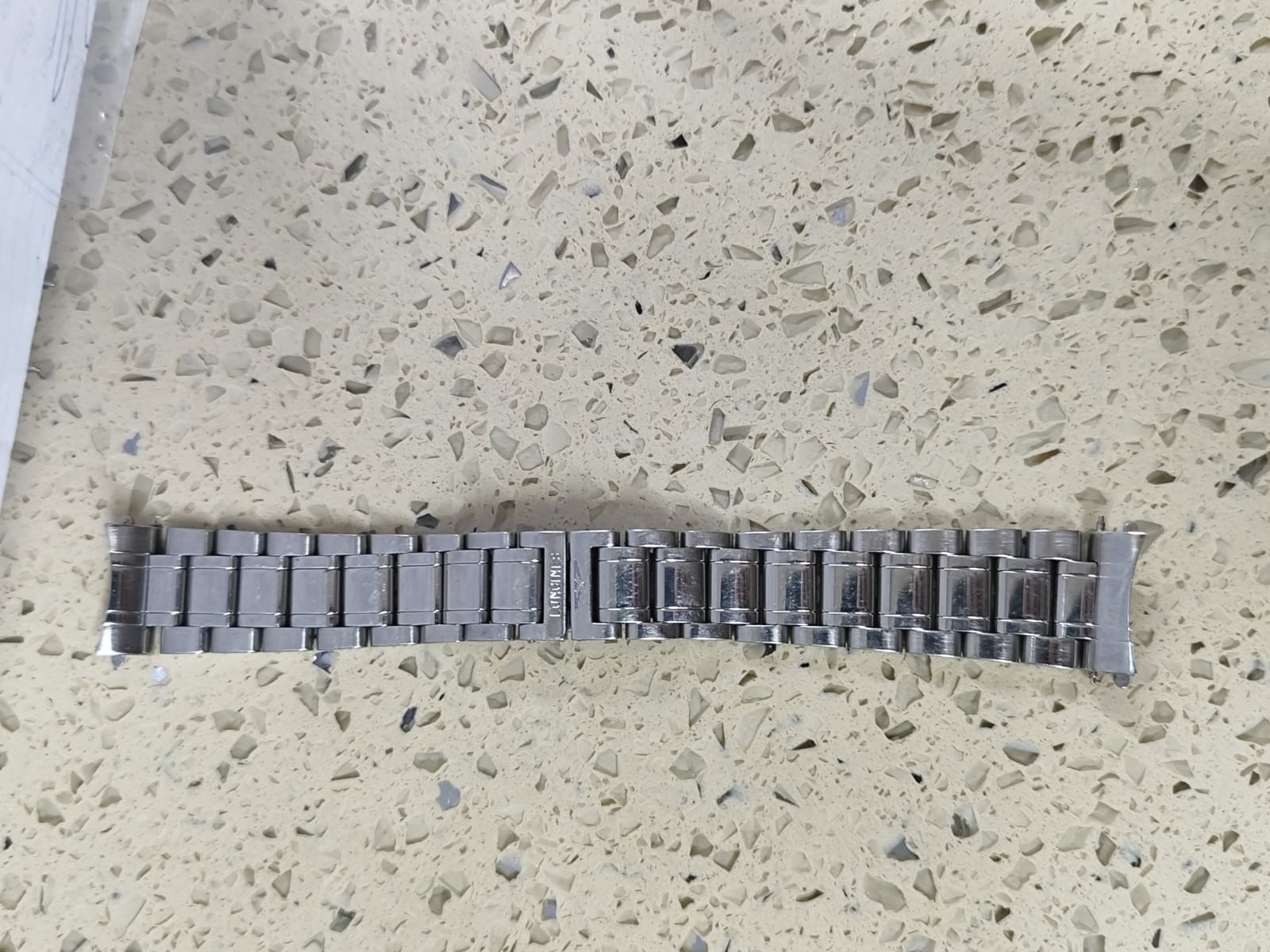 Longines Admiral Chronograph Automatic 7750 Part bracelet 20mm Steel Used