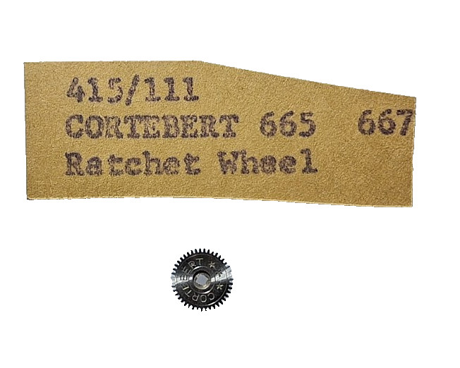 Cortebert 571 573 575 581 583 661 663 665 667 Ratchet Wheel watch part #415/111