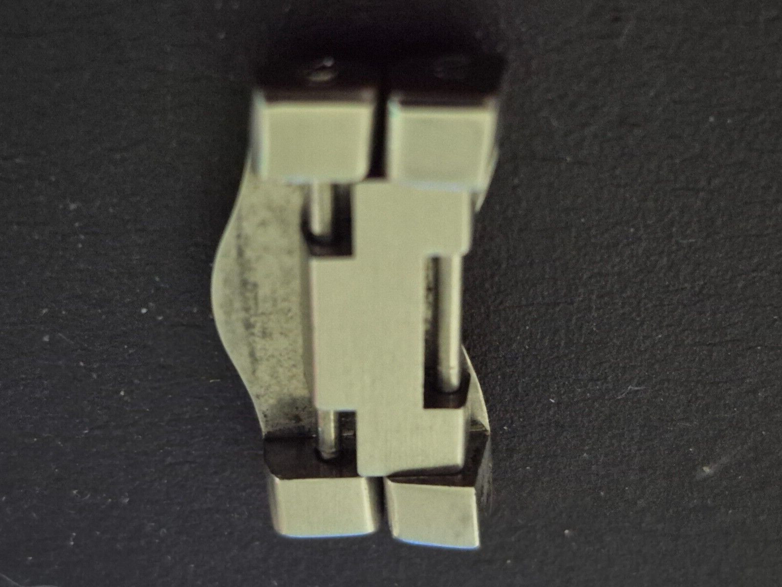 2 EBEL Classic Wave 20.5mm Extra Replacement Link Stainless Steel and Gold & Pin