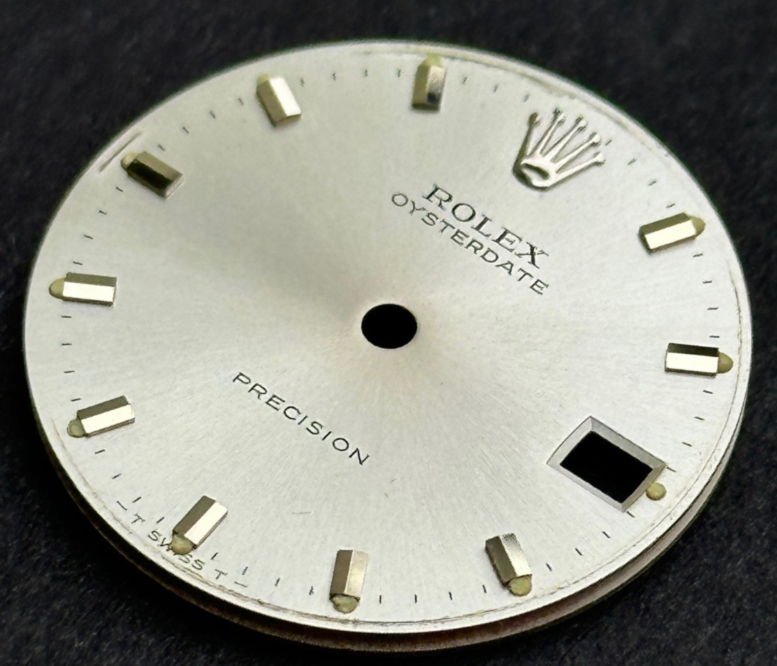Vintage Rolex Oysterdate Precision Watch Dial For 6466