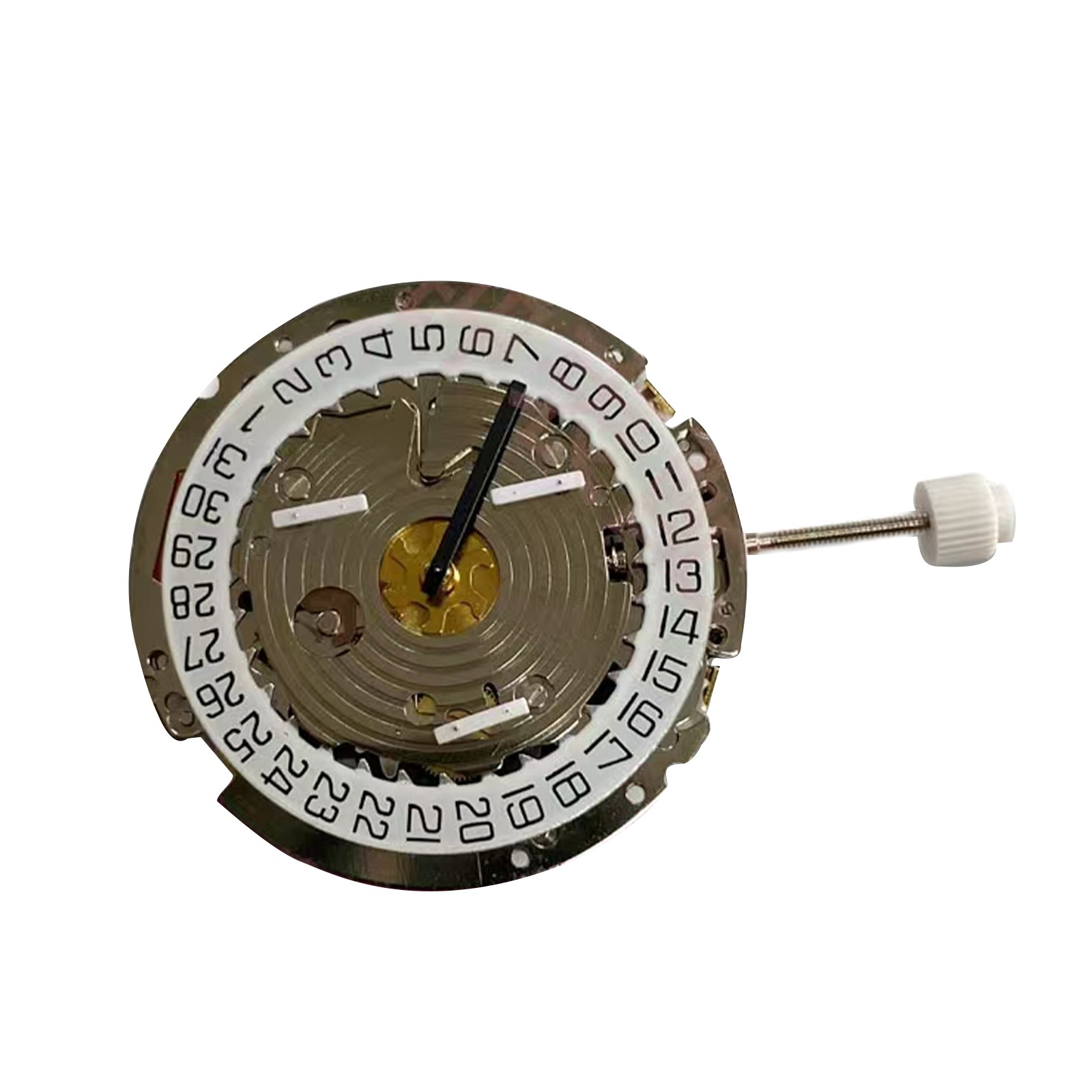 6-Hand Single Calendar Quartz Watch Movement Date At 4 o’clock For ISA 8171