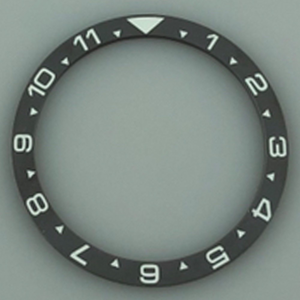 38mm*31.5mm Ceramic/Stainless Steel Bezel Green Gray Black Blue Watch Parts