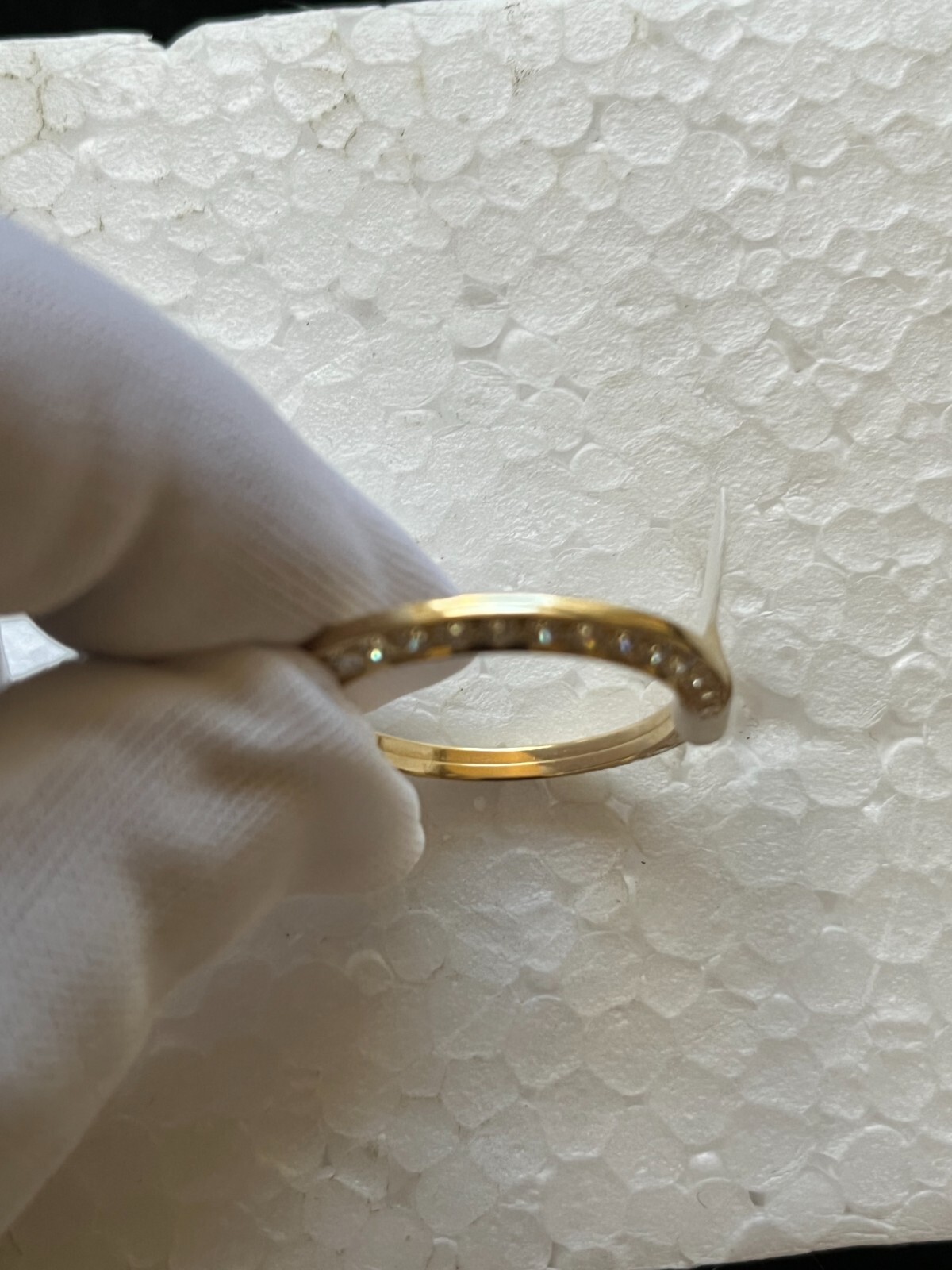 BEAD SET DIAMOND BEZEL FOR ROLEX 6516, 6517, 6519, 6916, 6917, 6919, 6927 18KY