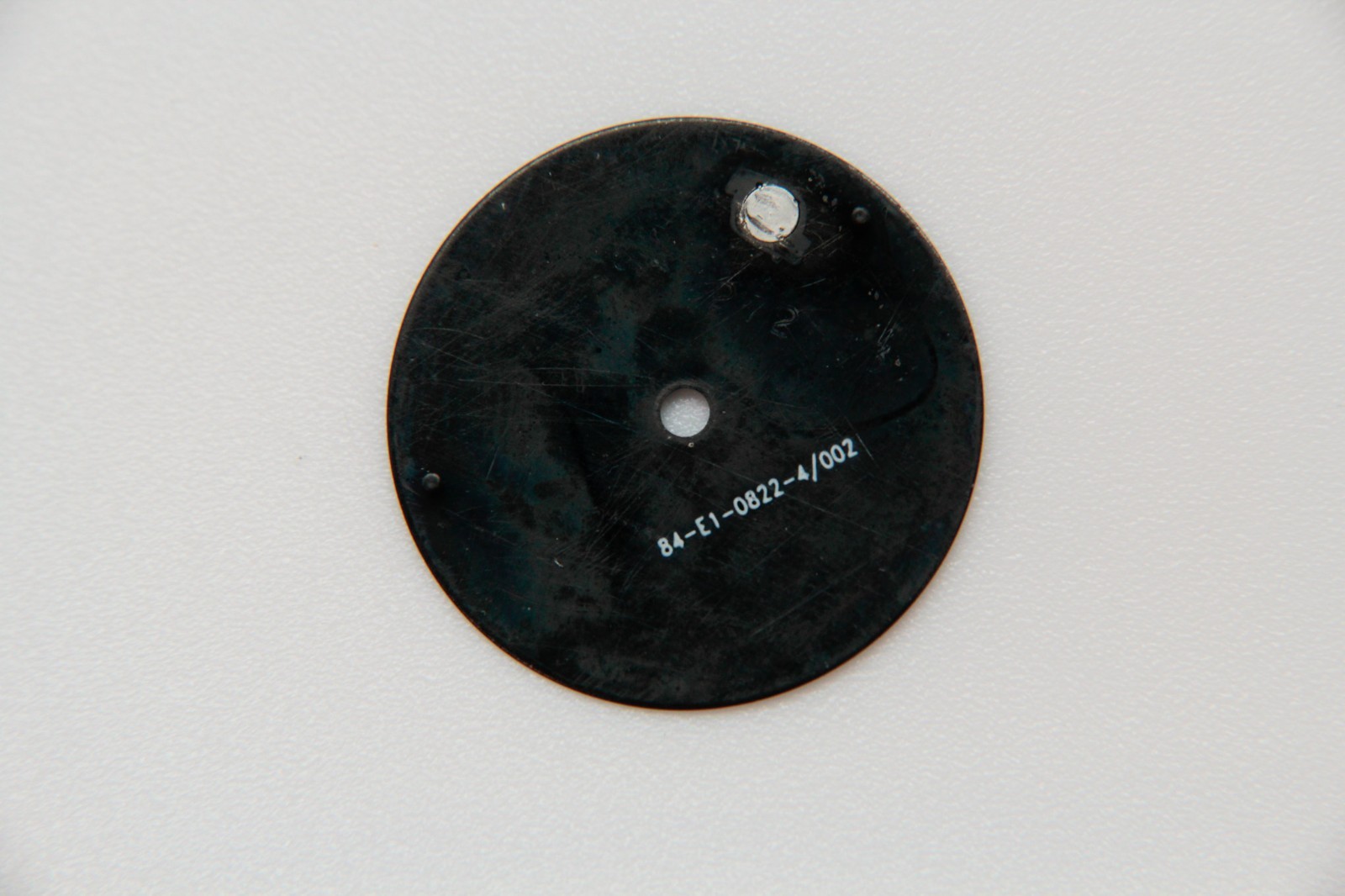 OEM Movado 21mm Black Dial With Silver Detail 84E1822