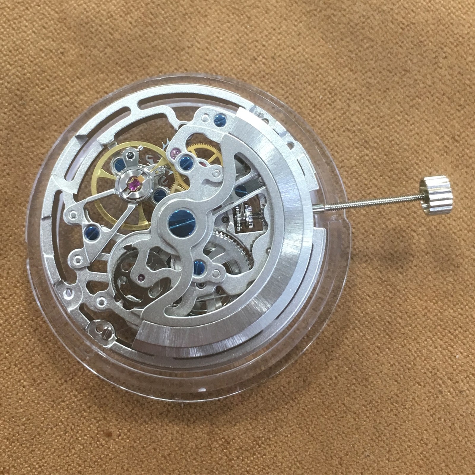Original Automatic Watch Movement With Tap 10 Stem Replace For Seagull TY2809