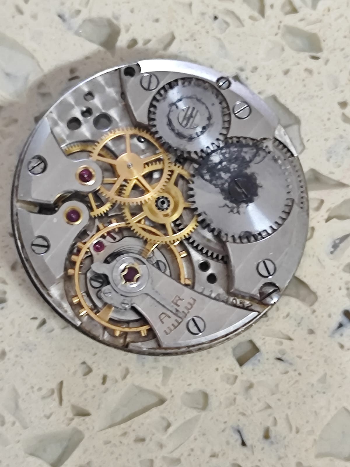 Schaffhausen IWC Cal C 89 Incomplete Movement Not Working balance Good Used K