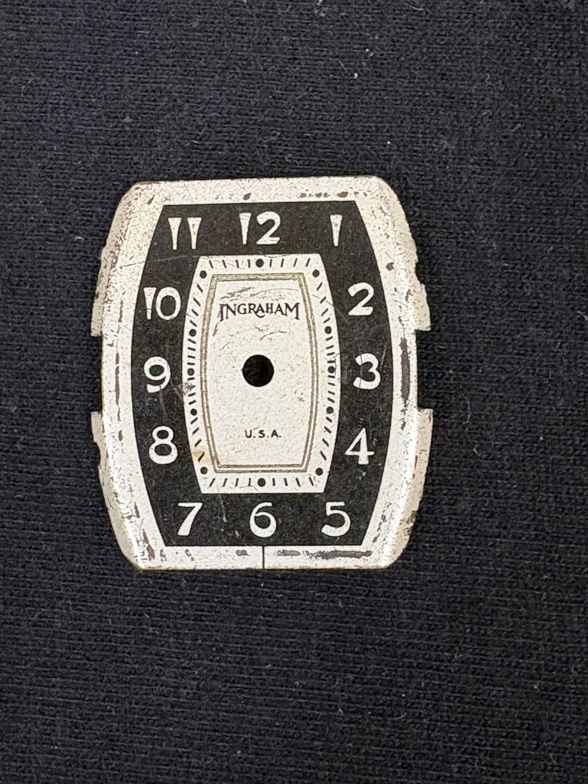 ANTIQUE WATCH MOVEMENT FOR PARTS OR REPAIR THE E INGRAHAM CO BRISTOL CT USA