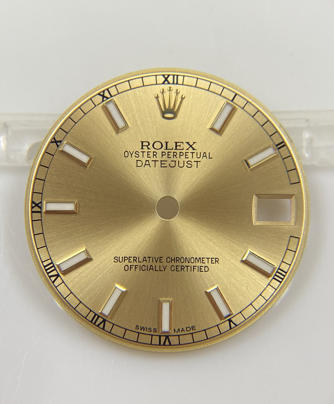 Genuine Rolex Midsize 31mm Datejust 178273 178243 Champagne Gold Luminous Dial