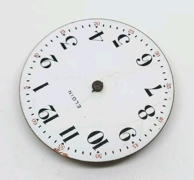 1915 Elgin Model 2 Grade 289 7J 6s Mechanical Pocket Watch Movement For Repair