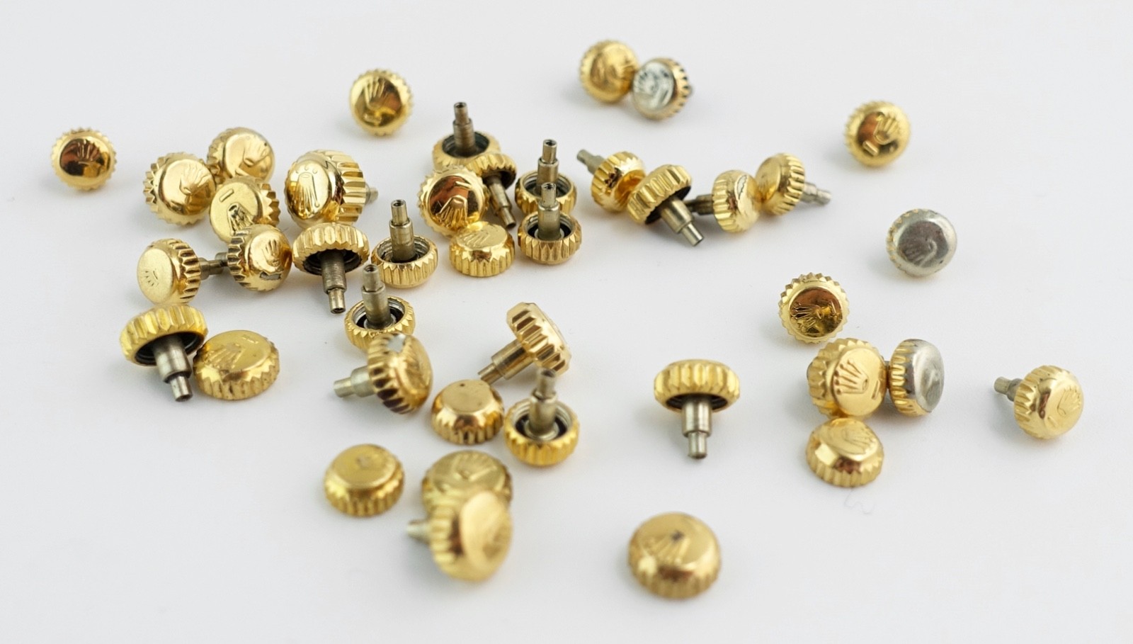 Rolex 18K Gold Crowns for Scrap Gold or Parts (Item #531)