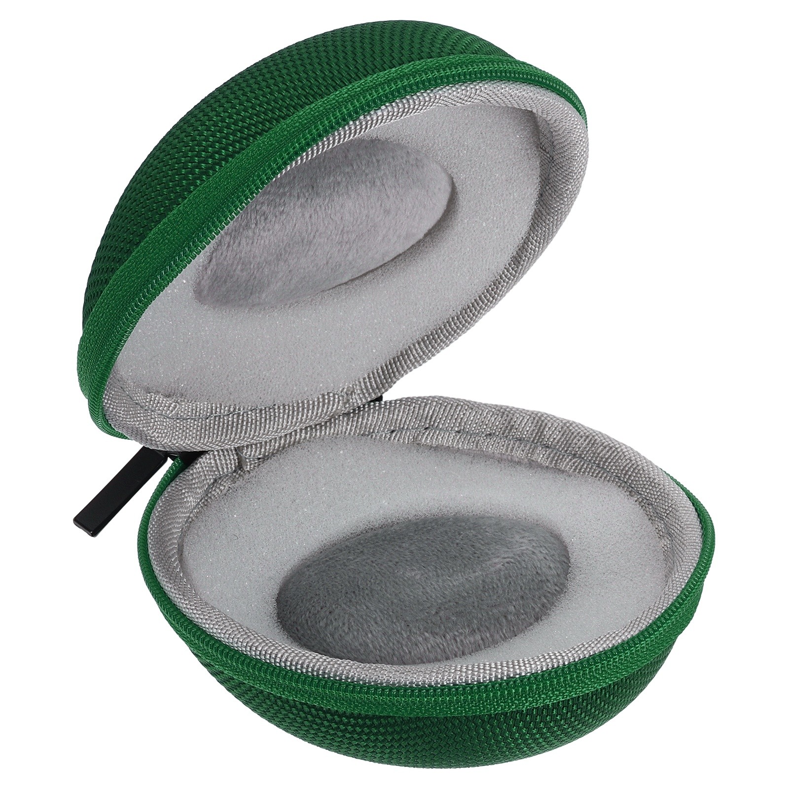 Watch Travel Case 1 Slot Velvet Watch Storage Box Up to 50mm / 2 Inch, Green