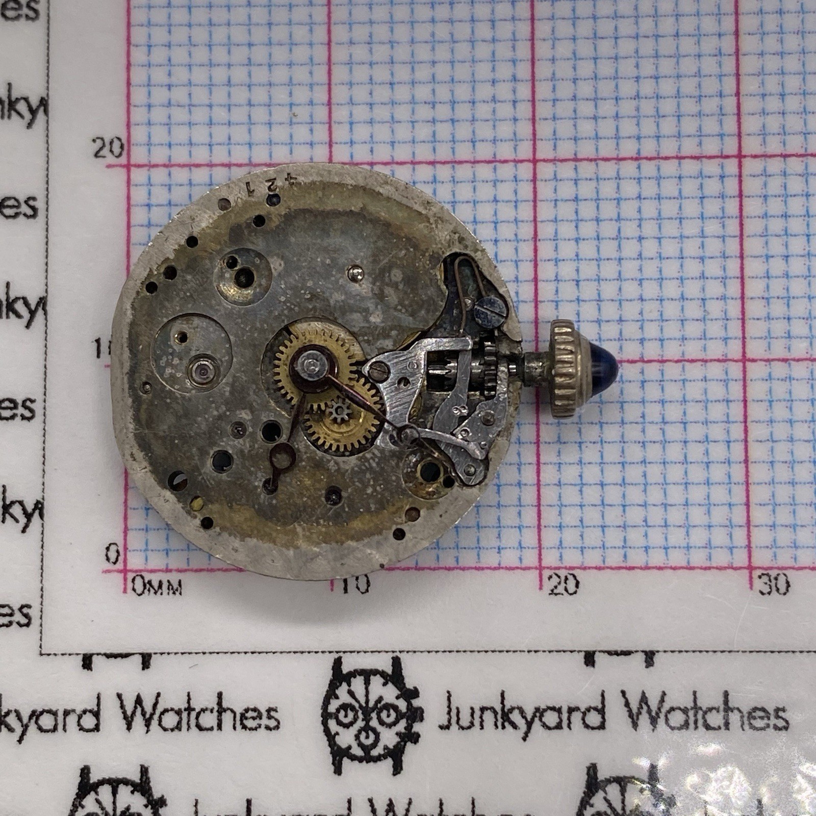 Blancpain A.LeCoultre Watch Movement Repair Parts Watchmaker 15 Jewels Swiss