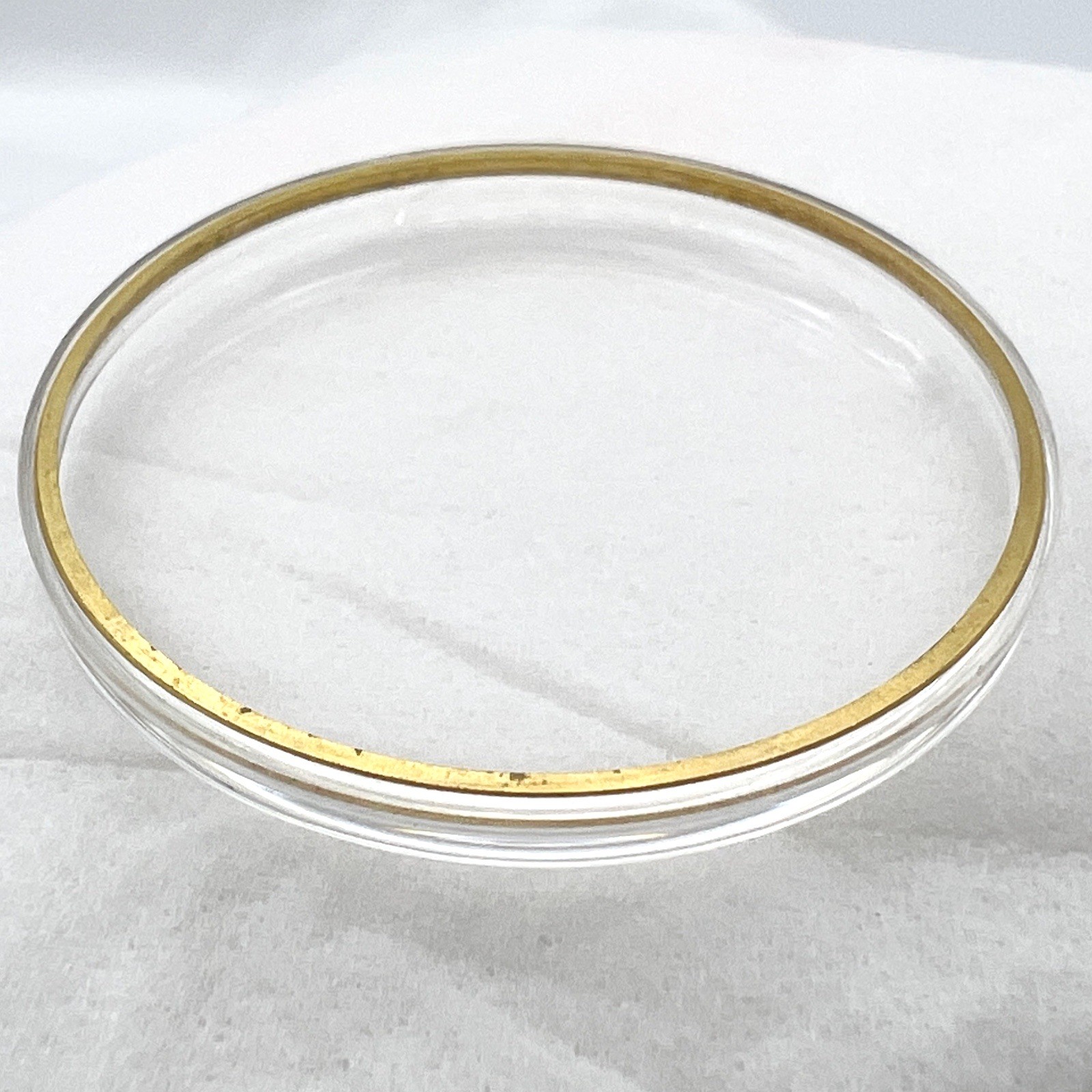Round Armored Watch Crystal w/ Tension Ring 15.4 to 33.6mm RG Electroglas Read!