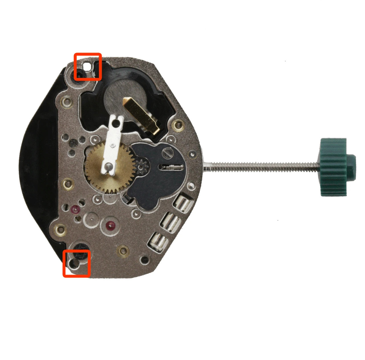 Harley Ronda 1064, 2 Hands, Swiss Parts Quartz Watch Movement (Multiple Heights)