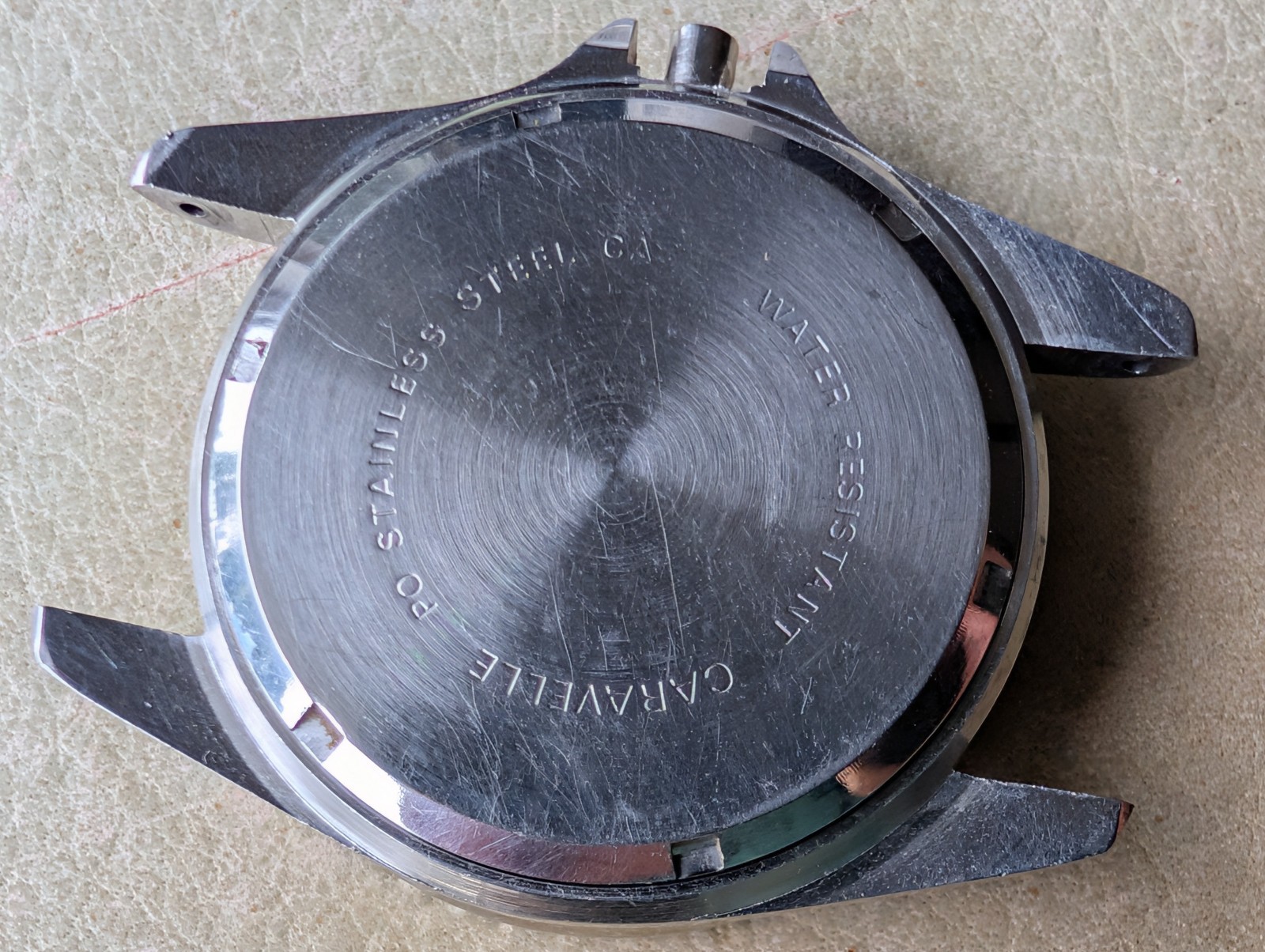 Vintage 1980 Bulova Caravelle Quartz ‘892887’ Diver CASE/BEZEL/INSERT/CRYSTAL