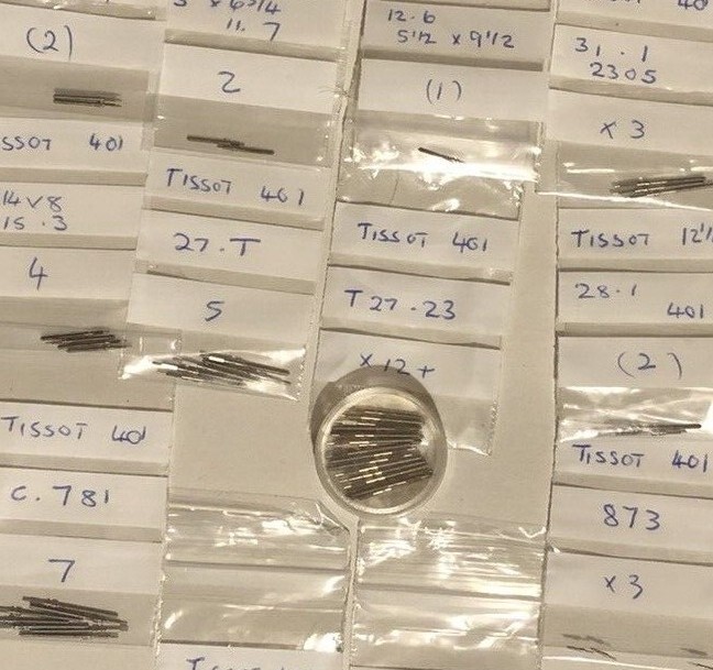 Tissot winding stems part no. 401 NOS see photos