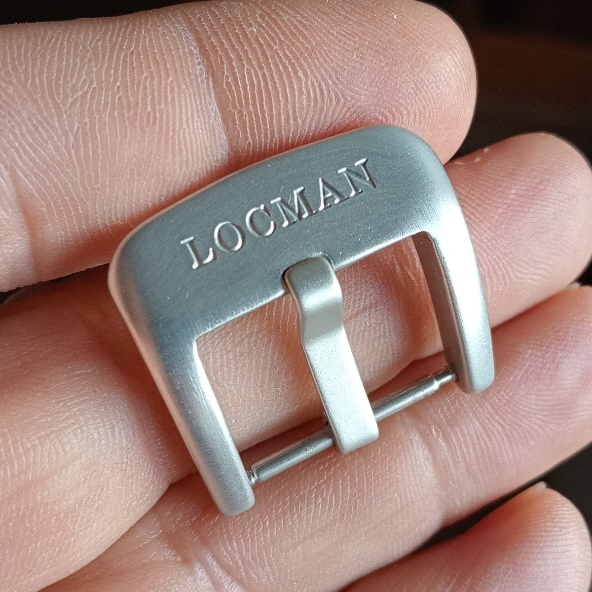 Locman, 20mm Buckle Buckle Orig. Vintage Like New