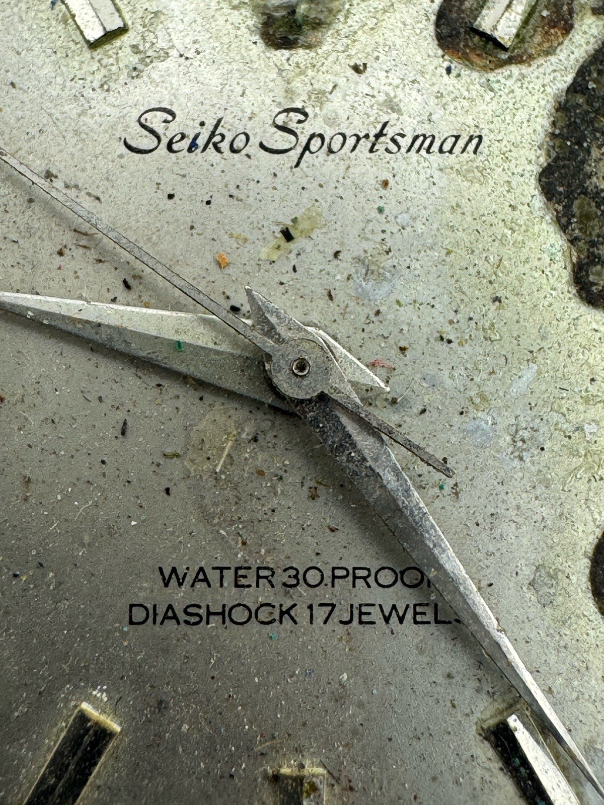 Vintage Seiko Sportsman Cal 6602B Watch Movement – Runs